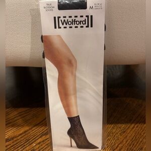 NWT Wolford Black Socks
